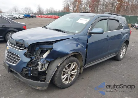2016 Chevrolet Equinox Lt from USA, damaged, VIN 2GNFLFEK6G6163095